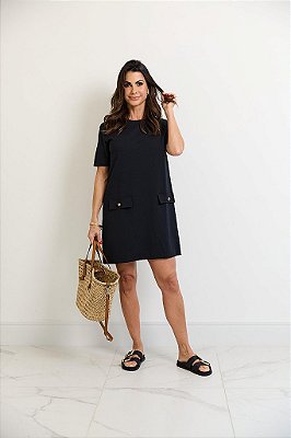 VESTIDO DUDA PRETO