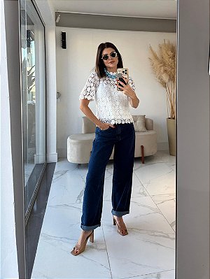 CALÇA JEANS BALLON