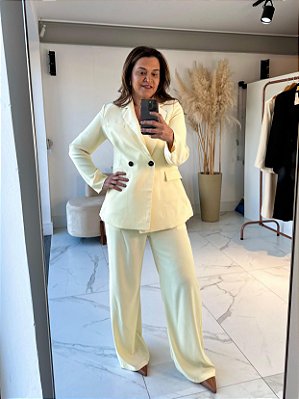 BLAZER OVERSIZED AURORA AMARELO