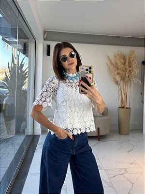 BLUSA RENDA BRANCO
