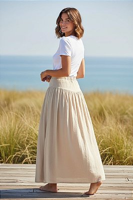 SAIA MIDI FLUIDA CAQUI