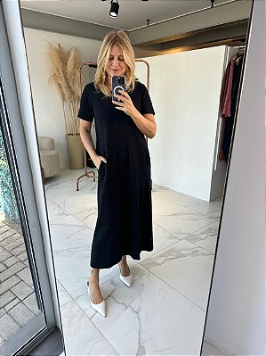 VESTIDO JAQUE PRETO