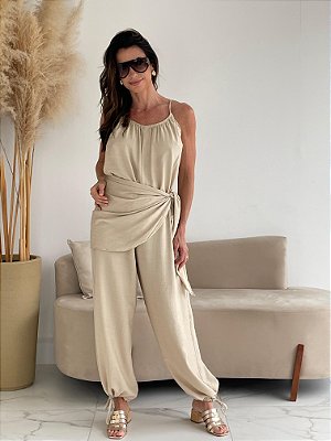 MACACÃO SALOMÉ Y260297 BEGE