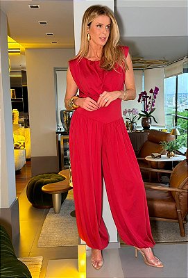 MACACÃO JASMIM VERMELHO