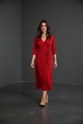 VESTIDO DIULLY VERMELHO
