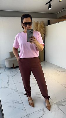 CAMISETA BRUNA ROSA