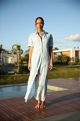 VESTIDO ANELISE AZUL