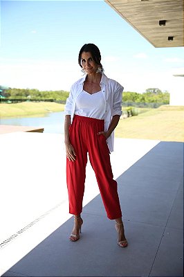 CALÇA GEORGIA VERMELHO