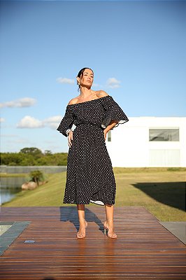 VESTIDO POA ROSANA PRETO