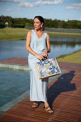 VESTIDO ANELISE AZUL