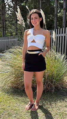 SHORT SAIA PRETO