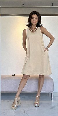 VESTIDO BIA BEGE