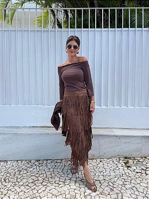 SAIA FRANJA MARCELLE MARROM