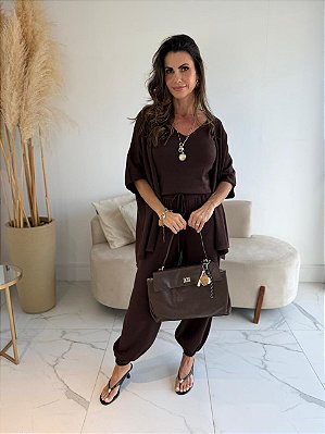 TRIJUNTO VERONICA MARROM