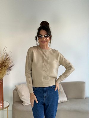 BLUSA MODAL TALITA BEGE