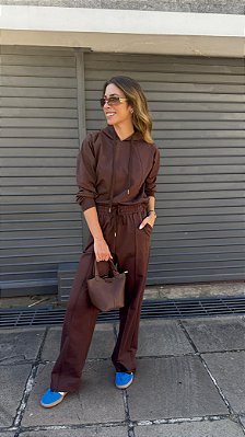 CONJUNTO JOICE MARROM