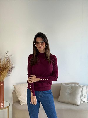BLUSA MODAL JULIA BURGUNDY