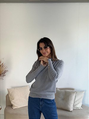 BLUSA MODAL JULIA CINZA