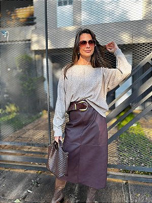 BLUSA MODAL VIENNA CAPUCCINO