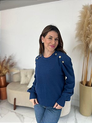 BLUSA MODAL MILAN AZUL