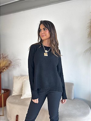 BLUSA MODAL GENEVA PRETO