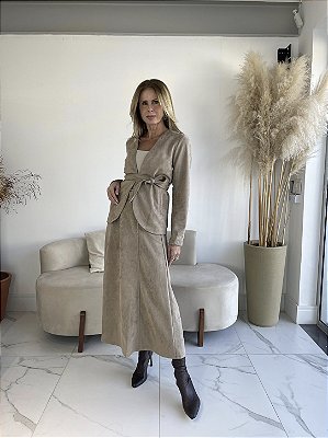 SAIA SUEDE KIARA CAQUI