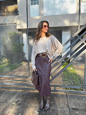 SAIA PU LAVINIA BURGUNDY