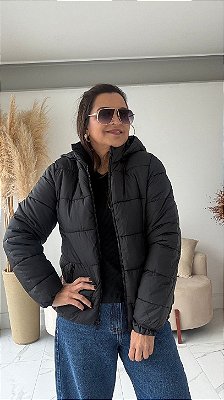 JAQUETA PUFFER PRETO