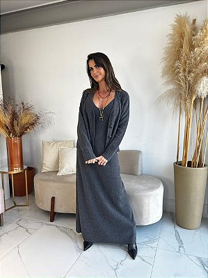 CONJUNTO MODAL GIOVANA CINZA