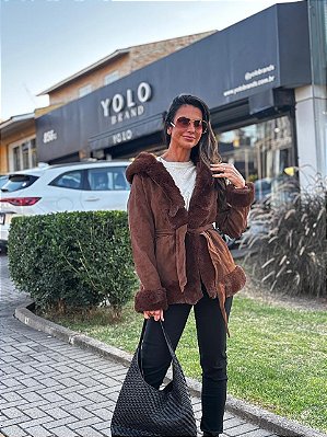 CASACO HELENA CARAMELO