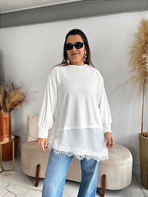 BLUSA CAROLINE BRANCO