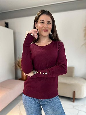 BLUSA MODAL SUZY BURGUNDY
