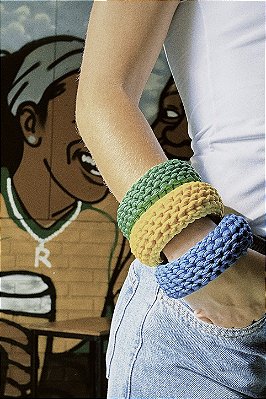 PULSEIRA TRANÇADA VERDE