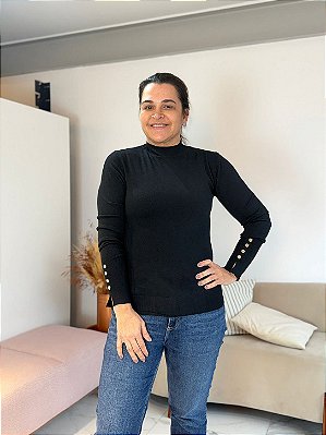 BLUSA MODAL YARA PRETO