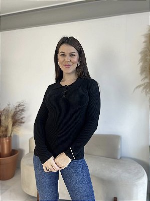BLUSA MODAL ANA JULIA PRETO