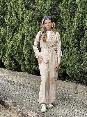CONJUNTO VANESSA BEGE