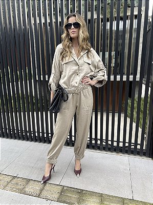 CONJUNTO AMANDA KHAKI
