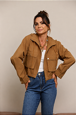JAQUETA VERONICA CARAMELO