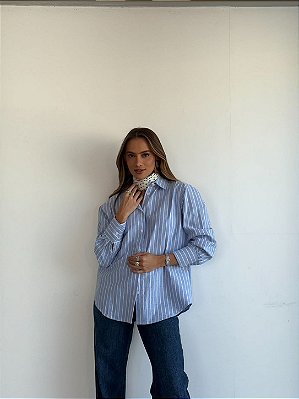 CAMISA ANA LUIZA AZUL