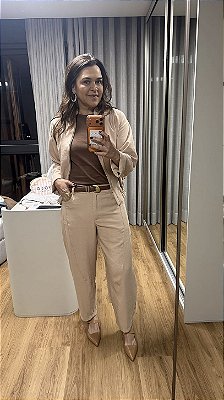 BOMBER MARCELA BEGE