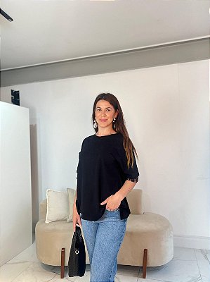BLUSA LOUISE PRETO