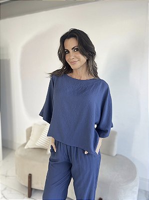 BLUSA CLARA MARINHO