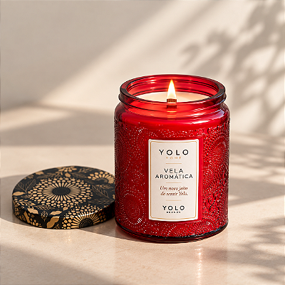 VELA AROMATICA MANGA VERDE