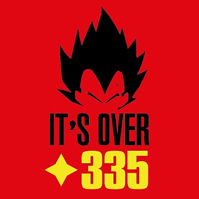 Camiseta It's over 335