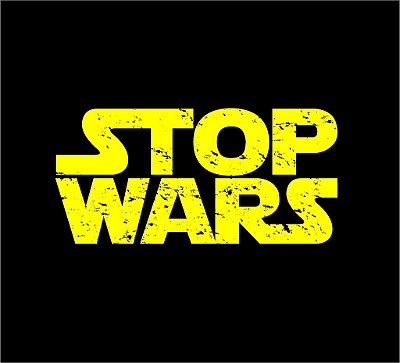 Camiseta Stop Wars
