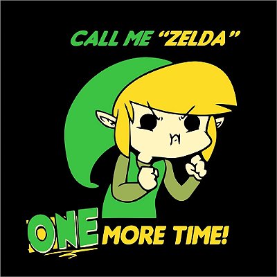 Camiseta Zelda Call me one more time
