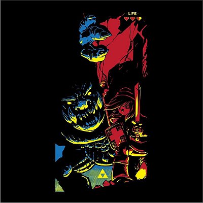 Camiseta Zelda monster