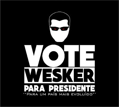 Camiseta Wesker para presidente