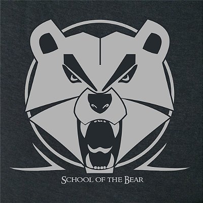Camiseta Witcher Urso