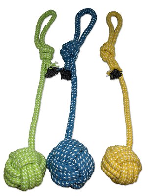 Corda Com Bola Crochê 42cm
